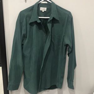 6/$15 Alfani Green Button Down